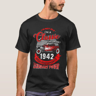 Inte gammal är jag klassisk 1942 80th Birthday Gi T Shirt