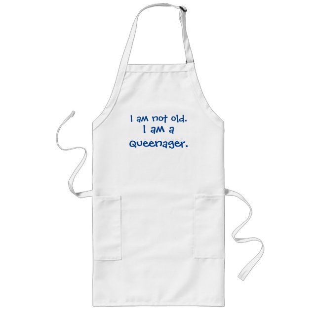 Inte gammal Kingager Långt Förkläde (Framsidan)