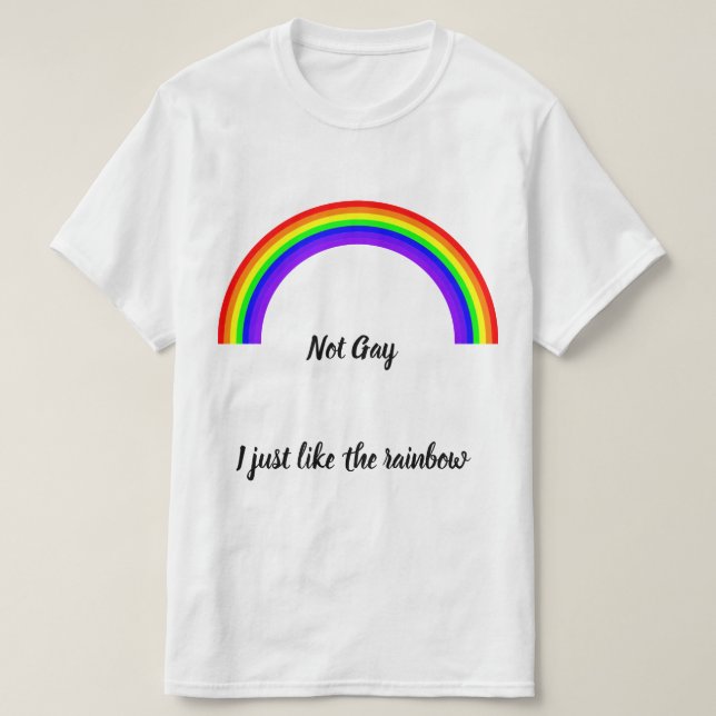 Inte Gay T Shirt (Design framsida)