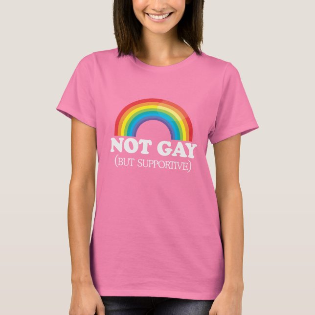 INTE GAY TEE SHIRT (Framsida)