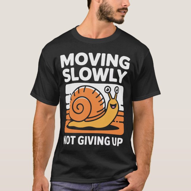 Inte Ge Upp T-shirt (Framsida)