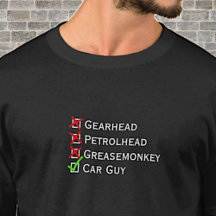 Inte Gearhead Petrolhead Greasemonkey Tick Car Guy