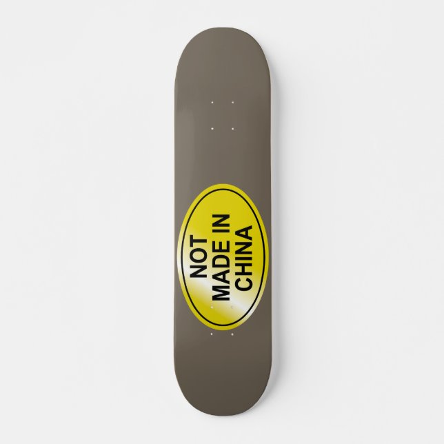 Inte gjort i chinaSkateboard Skateboard Bräda 19,5 Cm (Framsida)