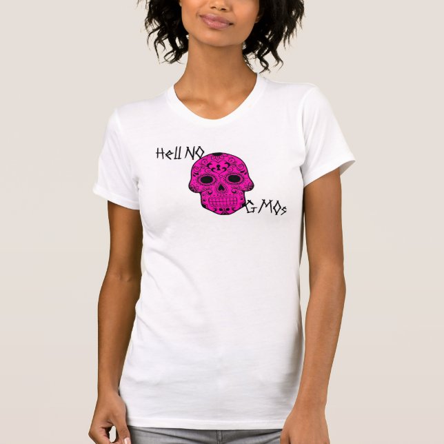 Inte GMOs-skjorta T-shirt (Framsida)