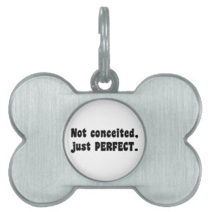 Inte godkänt, bara Perfekt Namnbricka Husdjur