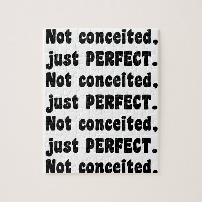 Inte godkänt, bara Perfekt Pussel (Vertikal)