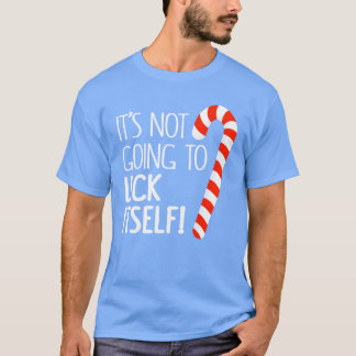 Inte Goingo Slickar sin Vuxen Christmashem-flicka T Shirt