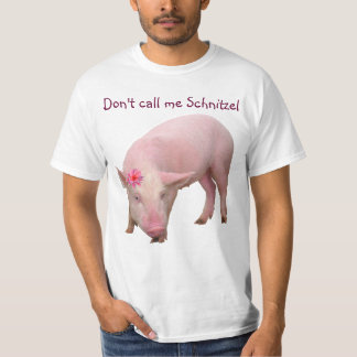 Inte gör appellen mig schnitzelen t shirt