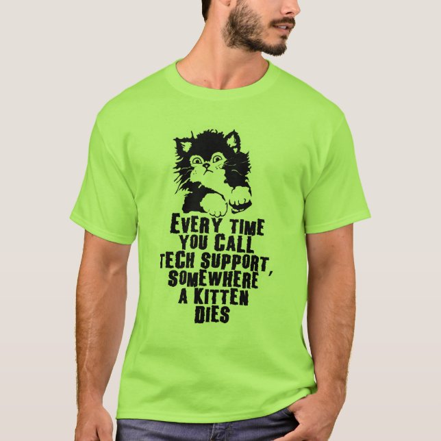 Inte gör appellTechservice T Shirt (Framsida)