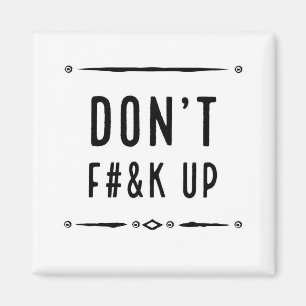 Inte gör F upp (non explicit) Magnet