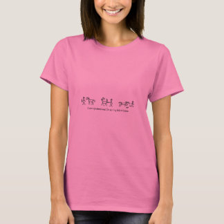 Inte gör försök denna hemmastadda (veterinär-) tee shirt