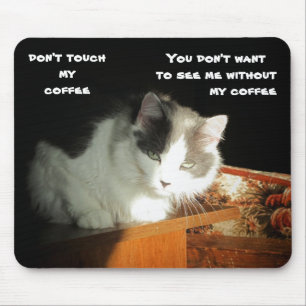 Inte gör handlag min kaffekatt Meme Musmatta