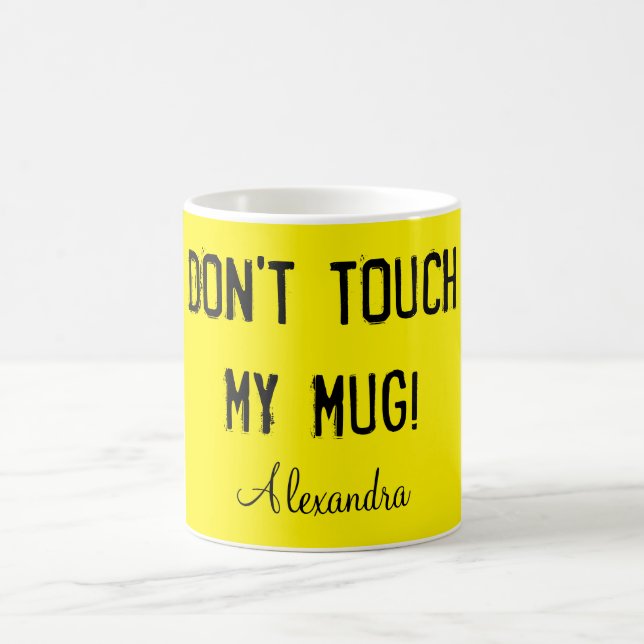 Inte gör handlag min mugg! kaffemugg (Center)