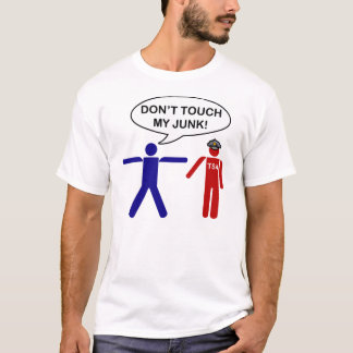 Inte gör handlag mitt skräp tee shirt