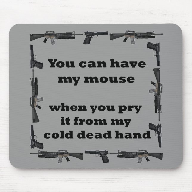 Inte gör handlag musmatta (Framsidan)