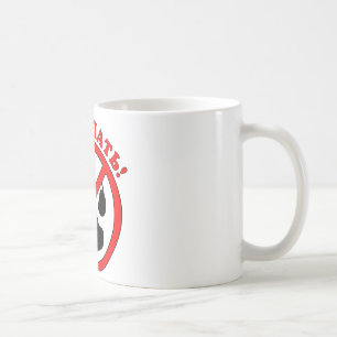 Inte gör handlag! Ryskt språk Kaffemugg