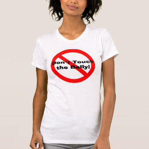 Inte gör handlag T-tröja för bukmoderskapgravid T Shirt