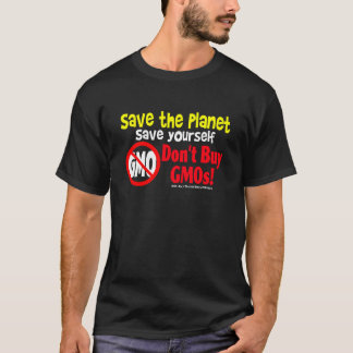 Inte gör köp GMOs T-shirt