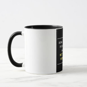 Inte gör syftet för perfektion - citera mugg