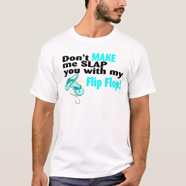 Inte gör t mig att smälla dig med min t-shirt (Framsida)