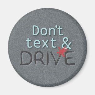 Inte gör text & drevmagneten magnet