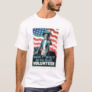 Inte gör väntan för formulera - ställa upp som t-shirt