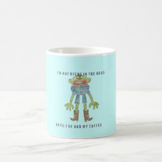 INTE HÖGER MUGG för KAFFE 6B [TÄNDA - blått],