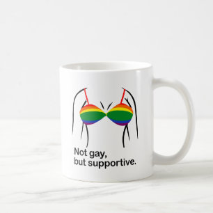 INTE HOMO MEN STÖDJANDE BRA -.png Kaffemugg