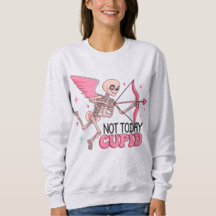 Inte i dag Cupid Funny Anti alla hjärtans dag T Shirt