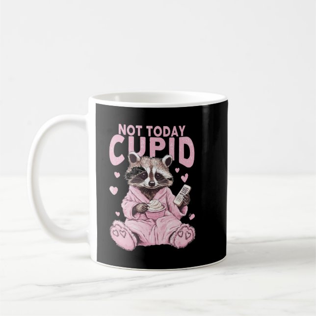 Inte i dag cupid kaffemugg (Vänster)