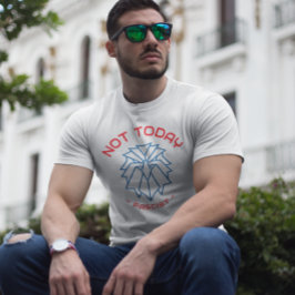 Inte i dag, fascist - Geometric Eagle Shirt T