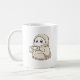 Inte i dag Hoodie-tecken Kaffemugg