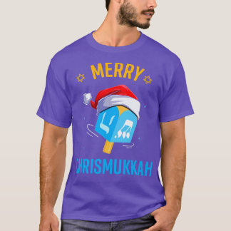 Inte i dag Santa Hanukkah Chanukah Santa Hat Menor T Shirt