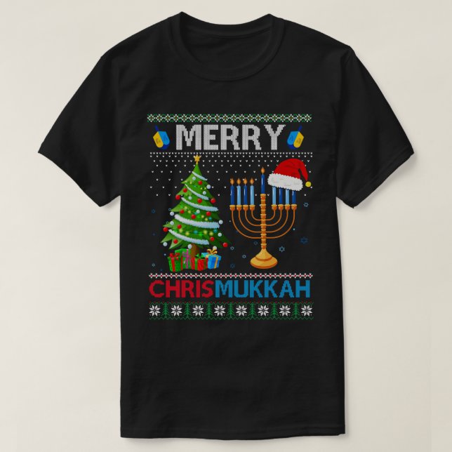 Inte i dag Santa Hanukkah Chanukah Santa Hat Menor T Shirt (Design framsida)