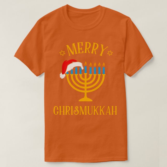 Inte i dag Santa Hanukkah Chanukah Santa Hat Menor T Shirt (Design framsida)