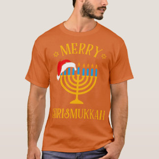 Inte i dag Santa Hanukkah Chanukah Santa Hat Menor T Shirt