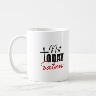 Inte i dag Satan Coffee Mugg