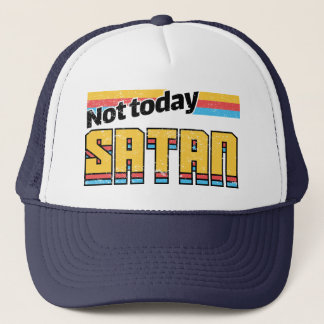 Inte i dag Satan Retro Keps