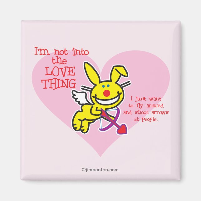 Inte i Kärlek Sak Magnet (Framsidan)