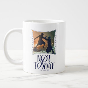 "Inte idag" Arya Stark Vs. Natten Kung Jumbo Mugg