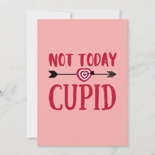 Inte idag Cupid Inbjudningar