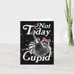 Inte Idag Cupid Roligt Snarkig Tvättbjörn Alla Hjä Kort