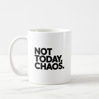Inte Idag, Kaos Rolig Sjuksköterska eller Lärare M Kaffemugg