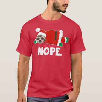 Inte idag Kristus i Jultomten Lazy T Shirt