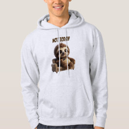 Inte Idag Lugn Sengångare Hoodie