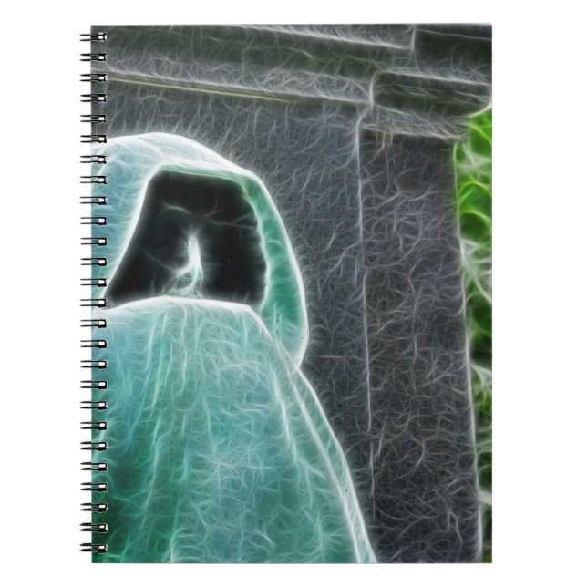 Inte idag Satan Anteckningsbok Med Spiral (Framsidan)