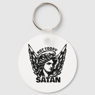 Inte idag satan Arc Angel Michael Nyckelring