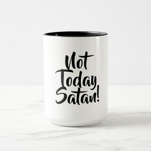 "Inte idag Satan" Mugg (Center)