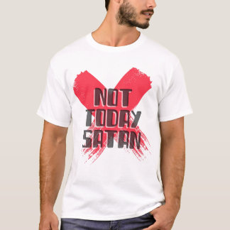 Inte idag, Satan Red X T Shirt