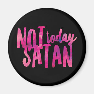 Inte Idag Satan Standard, 2¼ tum rund magnet